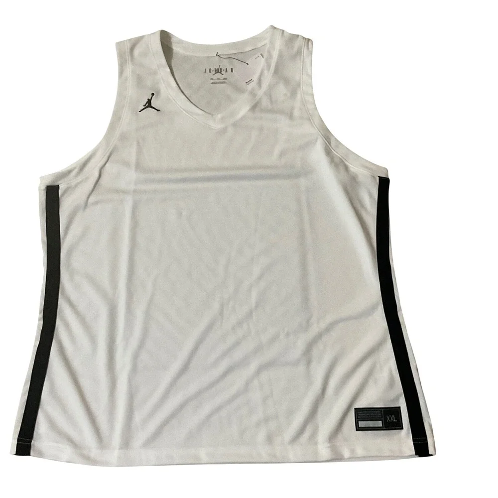 Jordan Basketball Tank Top Mens XXL White Excellence Athletic Jumpman